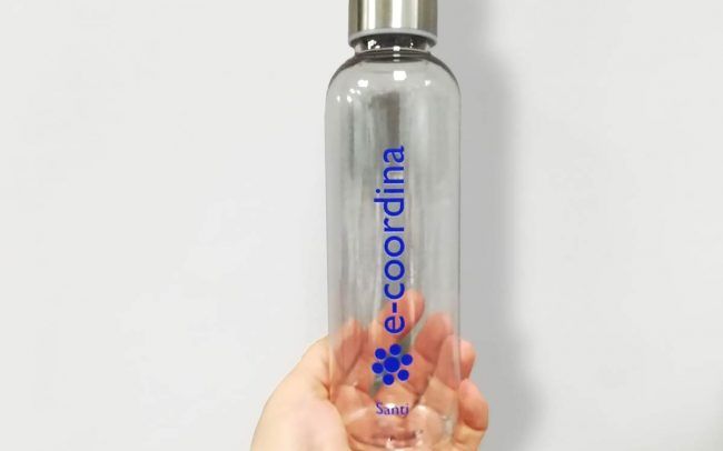 botella de vidrio de borosilicato personalizada