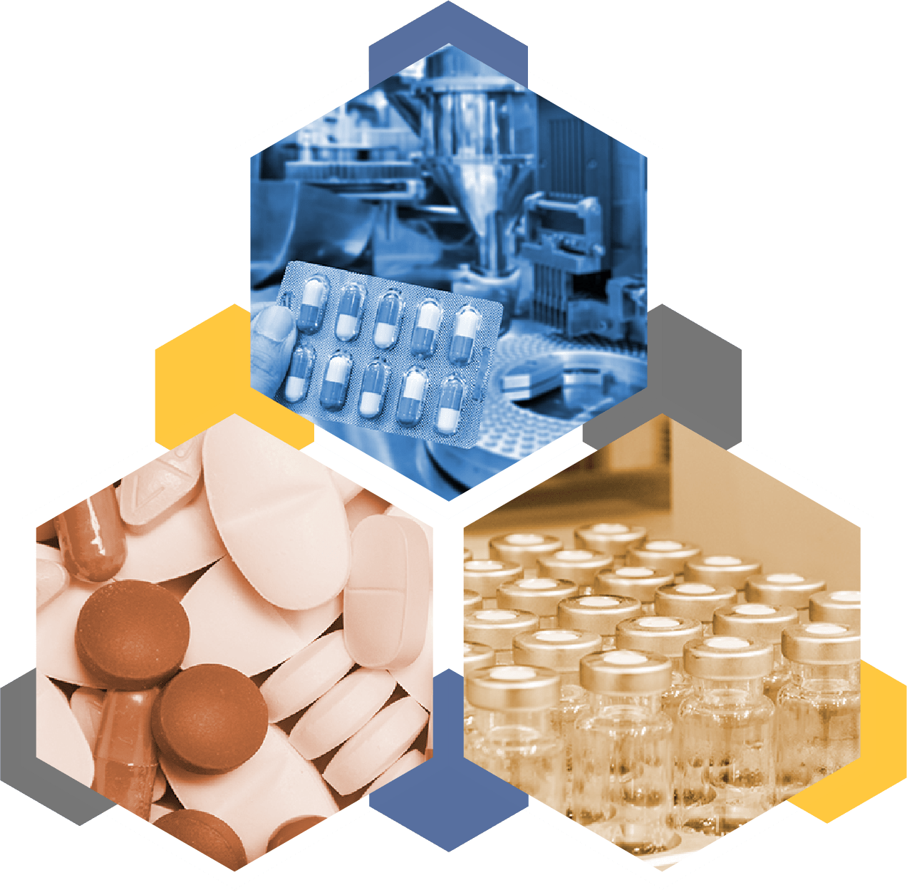 Cabecera sector farma hexagonos