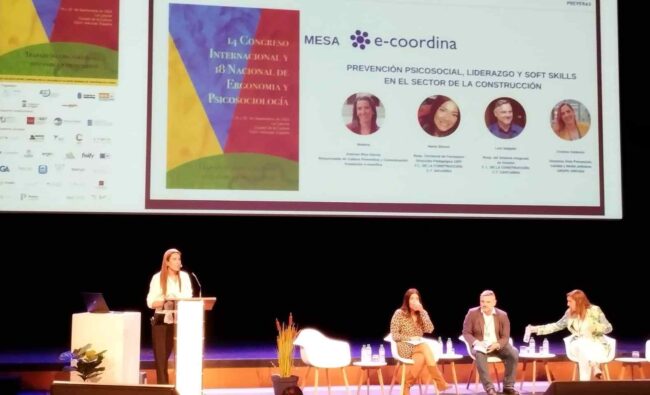 Mesa congreso ergonomía